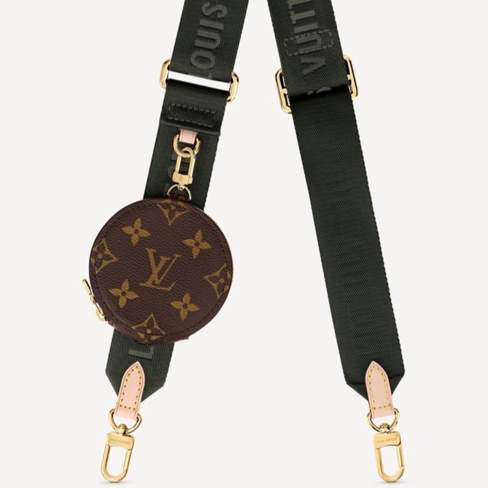 💎✨AUTHENTIC✨💎 Louis Vuitton Monogram Round Coin purse (with FREE STRAP NON-LV)